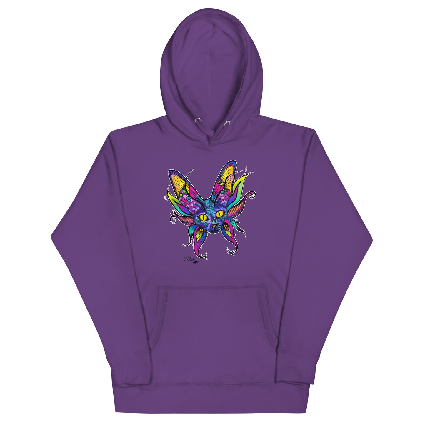 Classic Unisex Hoodie with Fantasy Print – Cozy Style